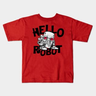 hello robot Kids T-Shirt